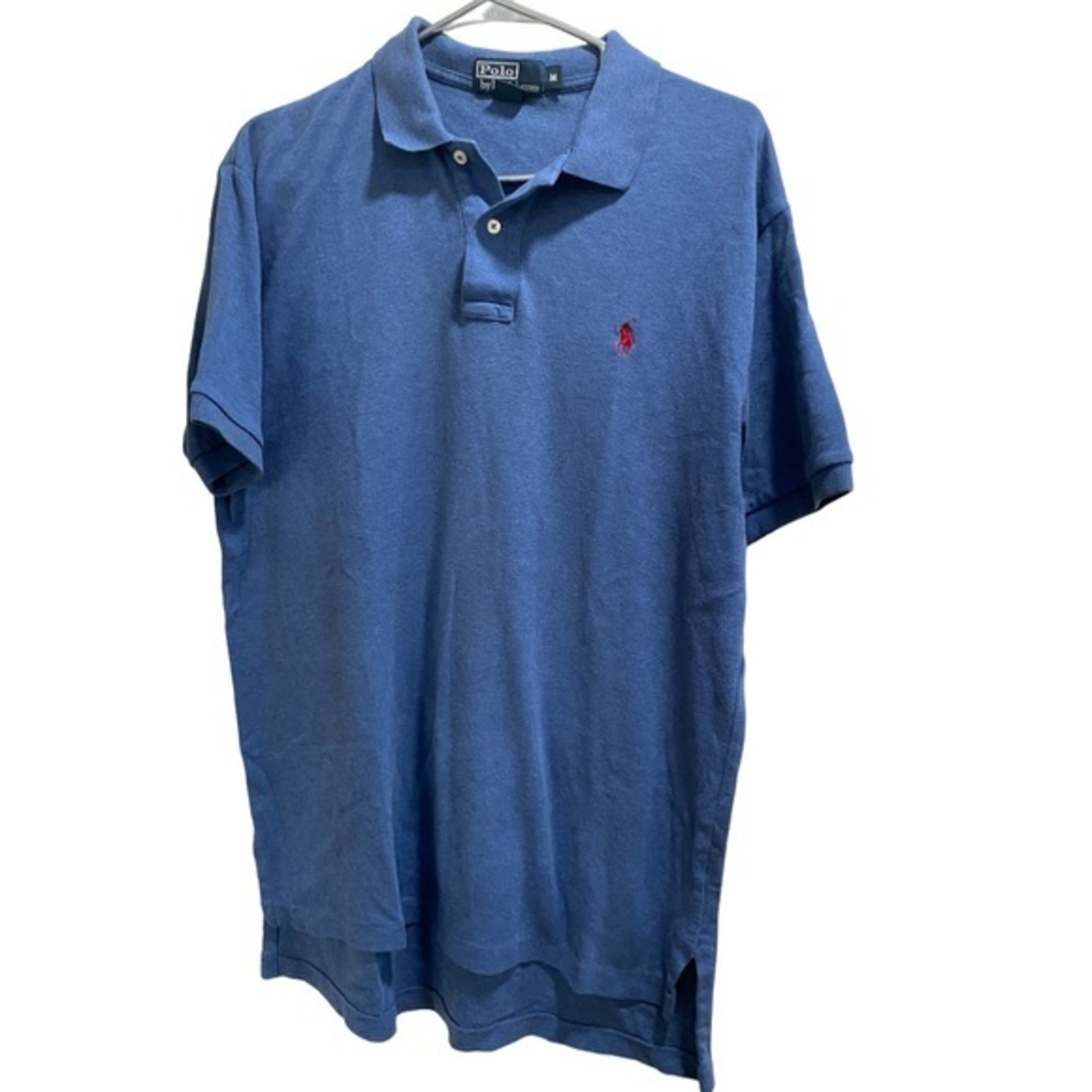 POLO By Ralph Lauren Navy Blue Gulf Polo, size‎ Medium RED PONY